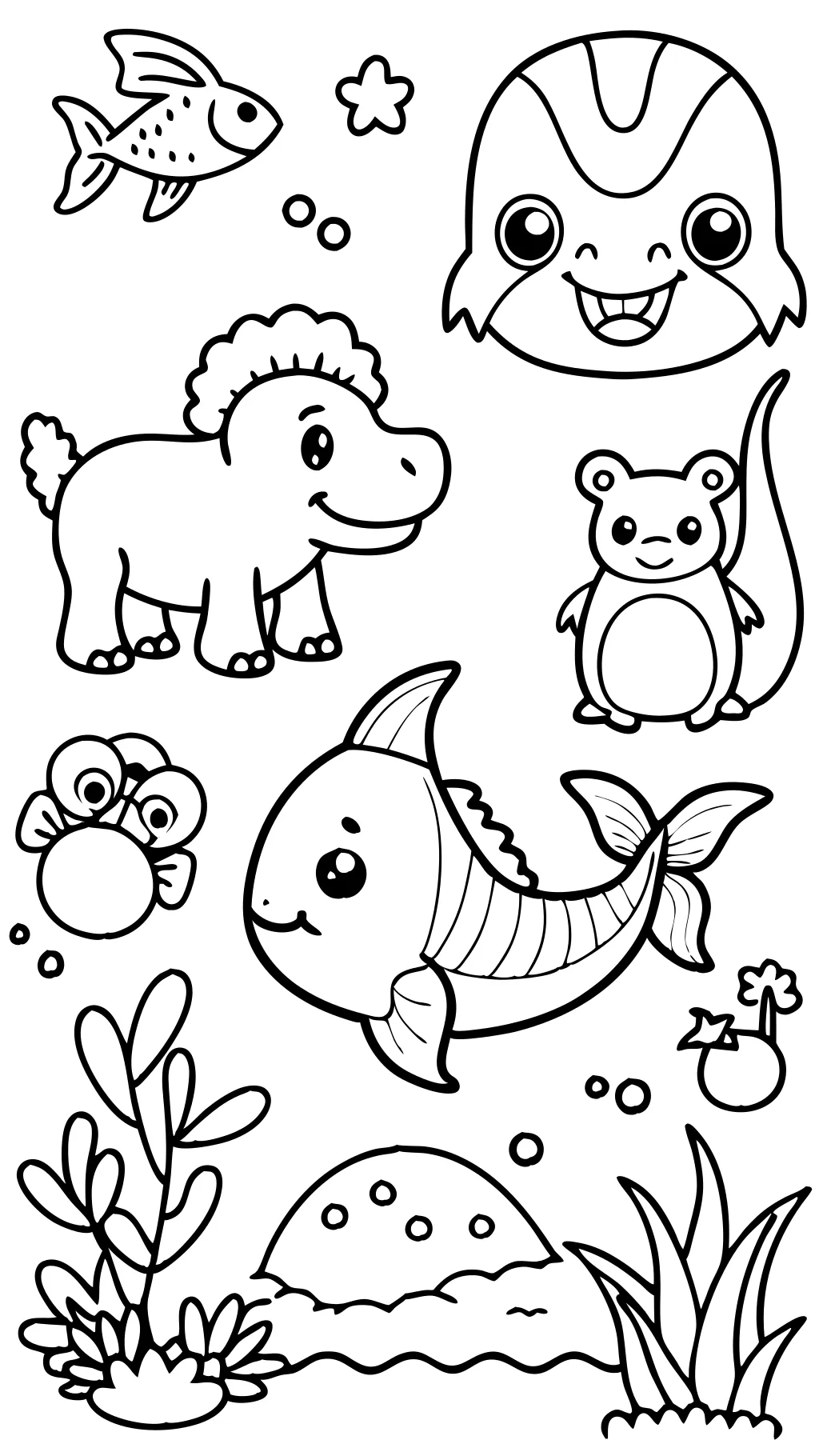 coloring book pages for kids